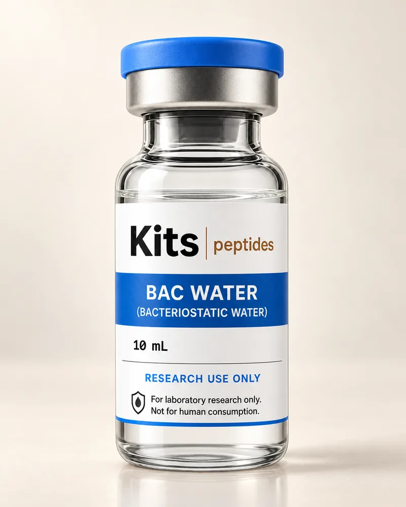 Bacteriostatic Water, studio photograph