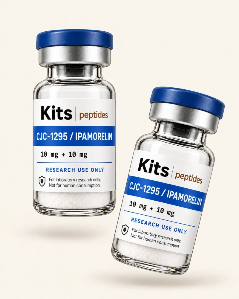 Two CJC-1295 (no DAC) + Ipamorelin blend vials