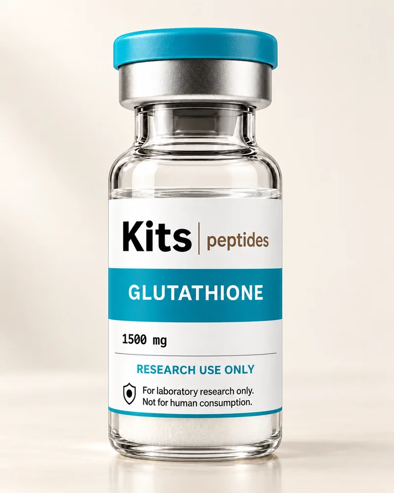 Glutathione, studio photograph
