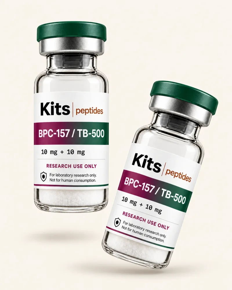Two BPC-157 + TB-500 blend vials
