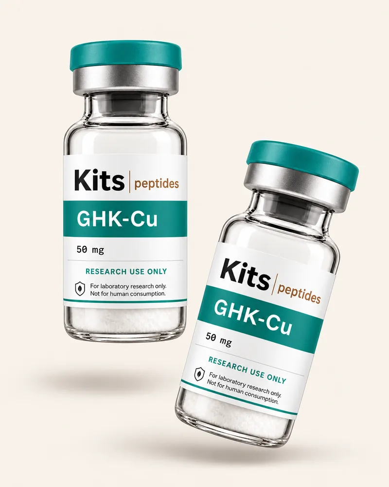 Two GHK-Cu vials