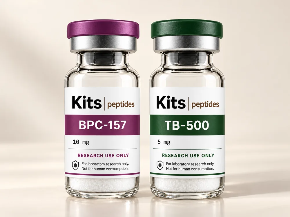 BPC-157 + TB-500 Set, studio photograph